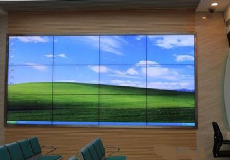 德保液晶拼接屏的另类用法。